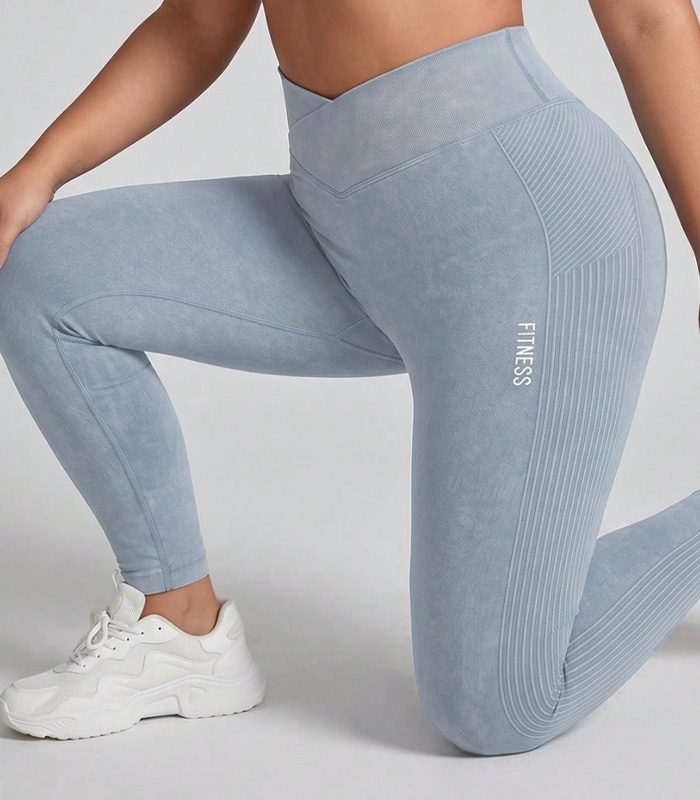 Leggings Push Up Gris Plus